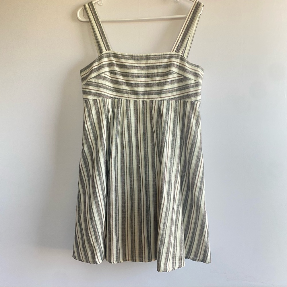BCBGeneration Striped Mini Dress‎ - open back - Picture 2 of 8